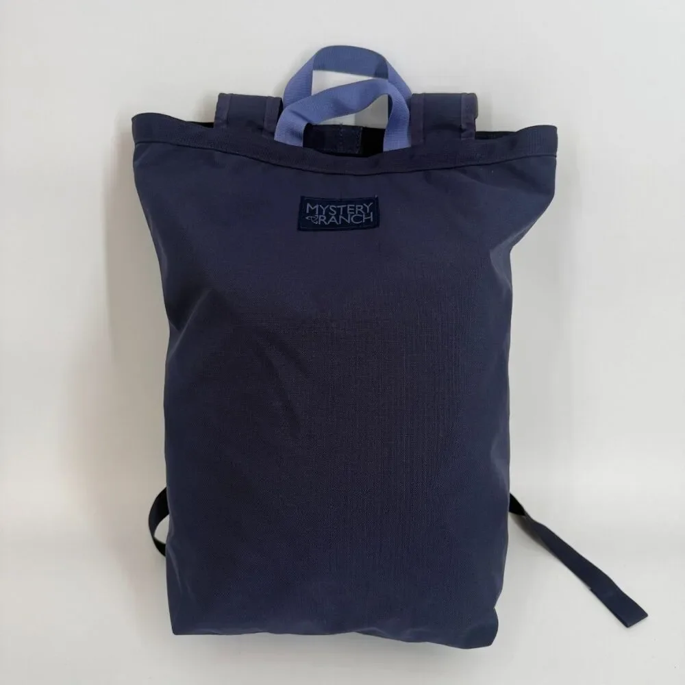 Mystery Ranch Booty Bag Blue Backpack Tote Commuter Canvas Gorpcore Outdoor